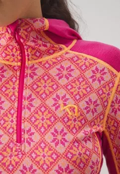 Джемпер ROSE HOOD Kari Traa, светло-розовый