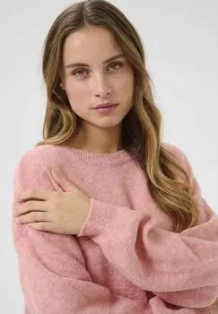 Джемпер ROUND NECK Kaffe, розовый