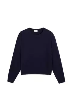 Джемпер ROUND NECK Rodier, темно-синий деним