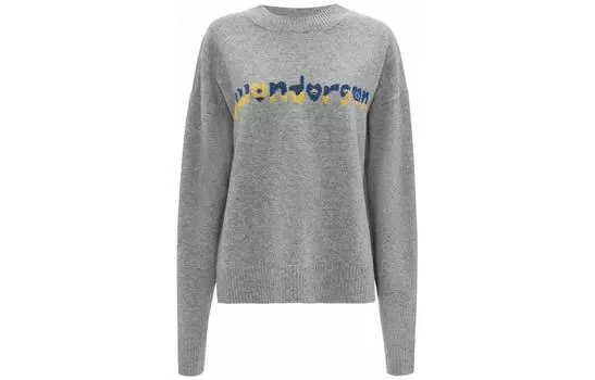 Джемпер Run Hany с логотипом JW Anderson, серый