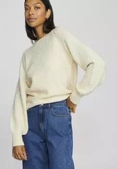 Джемпер RUNDHALS VILA, белый