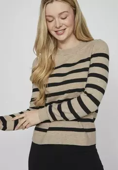 Джемпер RUNDHALS VILA, бежевый