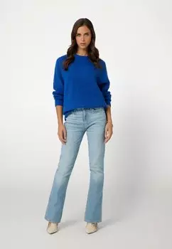 Джемпер RUNDHALSAUSSCHNITT Guess, синий