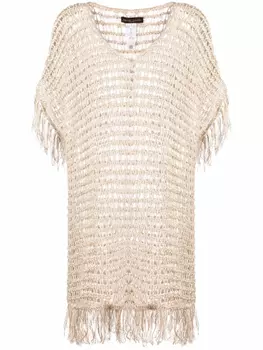 Джемпер рыхлой вязки Fabiana Filippi, нейтральный