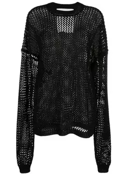 Джемпер рыхлой вязки Ramael, черный