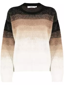 Джемпер с эффектом градиента b+ab, коричневый