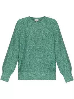 Джемпер с аппликацией логотипа Lacoste, зеленый