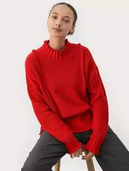 Джемпер с длинным рукавом из органического хлопка elyssa Part Two, цвет Salsa