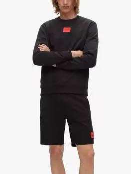 Джемпер с длинными рукавами BOSS Diragol, черный