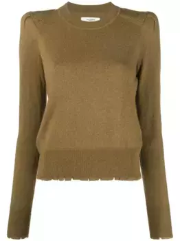 Джемпер с длинными рукавами MARANT TOILE, зеленый