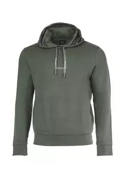 Джемпер с капюшоном Armani Exchange, зеленый