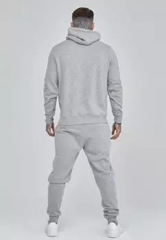 Джемпер с капюшоном ESSENTIALS OVERHEAD SIKSILK, серый