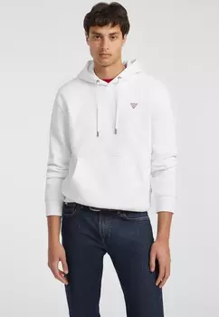Джемпер с капюшоном ICONIC Guess Jeans, белый