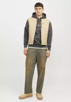 Джемпер с капюшоном JORVESTERBRO HOOD Jack & Jones, серый