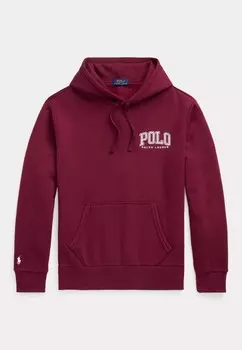 Джемпер с капюшоном LONG SLEEVE Ralph Lauren, темно-красный