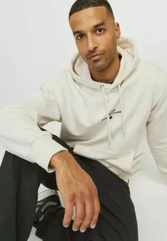 Джемпер с капюшоном R.D.D. ROYAL DENIM DIVISION, белый