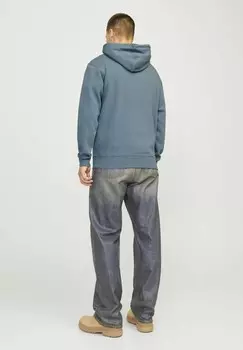 Джемпер с капюшоном STAR Jack & Jones, синий