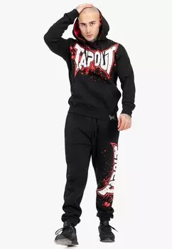 Джемпер с капюшоном Tapout, черный