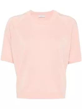 Джемпер с короткими рукавами Peserico, оранжевый