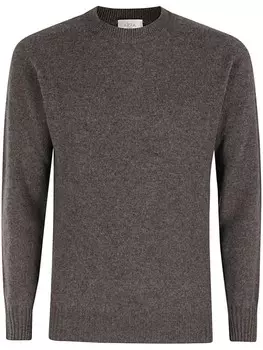 Джемпер с круглым вырезом Altea, коричневый