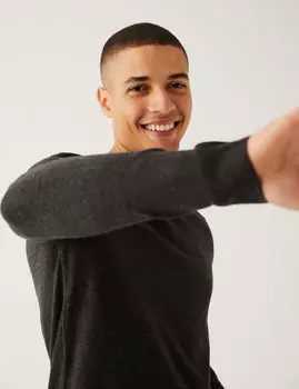 Джемпер с круглым вырезом Cashmilon Marks & Spencer