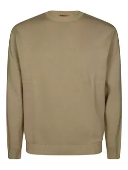 Джемпер с круглым вырезом Daniele Fiesoli, нейтральный