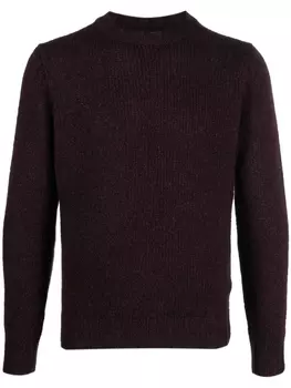 Джемпер с круглым вырезом Dell'oglio, фиолетовый