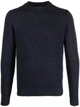 Джемпер с круглым вырезом Dell'oglio, синий