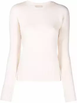 Джемпер с круглым вырезом Drumohr, нейтральный