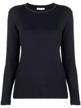 Джемпер с круглым вырезом Fabiana Filippi, синий