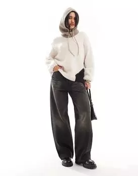 Джемпер с круглым вырезом и цветными блоками в монохромном исполнении ASOS DESIGN