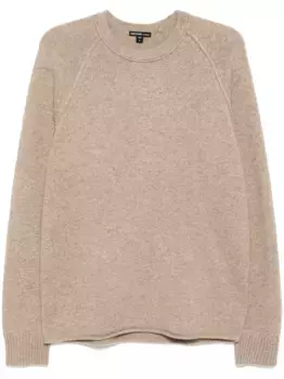 Джемпер с круглым вырезом James Perse, нейтральный