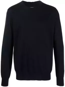 Джемпер с круглым вырезом JIL SANDER, синий