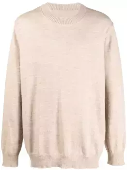 Джемпер с круглым вырезом MAISON MARGIELA, нейтральный