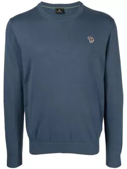 Джемпер с круглым вырезом PS Paul Smith, синий