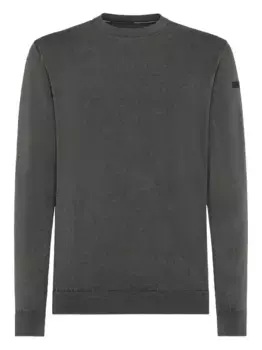 Джемпер с круглым вырезом RRD, серый