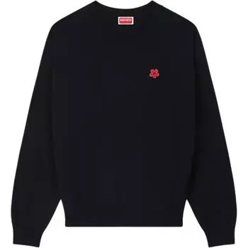 Джемпер с круглым вырезом Rws Boke Flower KENZO, черный