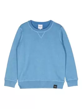 Джемпер с логотипом Aspesi Kids, синий