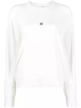 Джемпер с логотипом Givenchy, белый