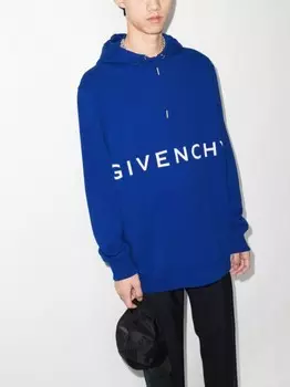 Джемпер с логотипом Givenchy, синий