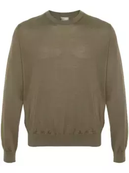 Джемпер с логотипом Herno, зеленый