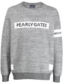 Джемпер с логотипом PEARLY GATES, серый