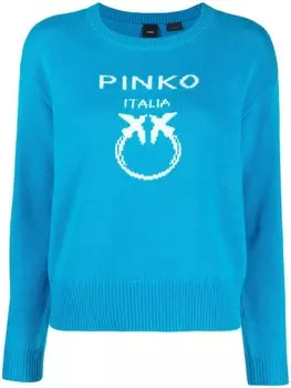 Джемпер с логотипом PINKO, синий