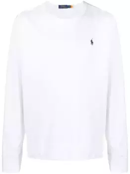 Джемпер с логотипом Polo Pony POLO RALPH LAUREN, белый