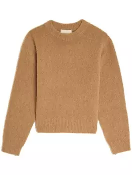 Джемпер с начесом Amomento, нейтральный цвет