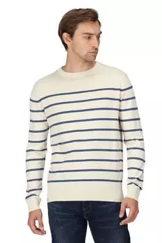 Джемпер с накладным верхом Knitlook 'Cautley' Regatta, белый