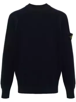 Джемпер с нашивкой Compass Stone Island, синий