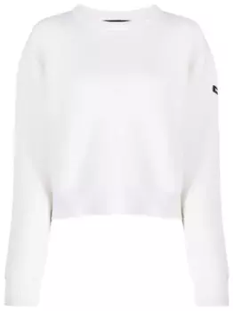 Джемпер с нашивкой-логотипом BALENCIAGA, белый