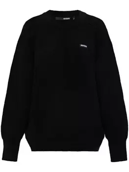 Джемпер с нашивкой-логотипом ROTATE BIRGER CHRISTENSEN, черный