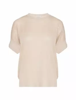 Джемпер с пайетками Brunello Cucinelli